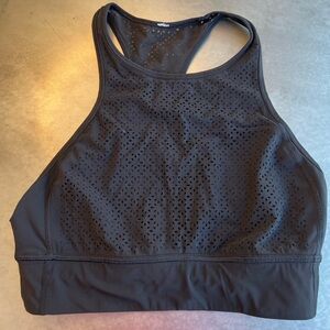 lululemon athletica Black Mesh Sports Bra